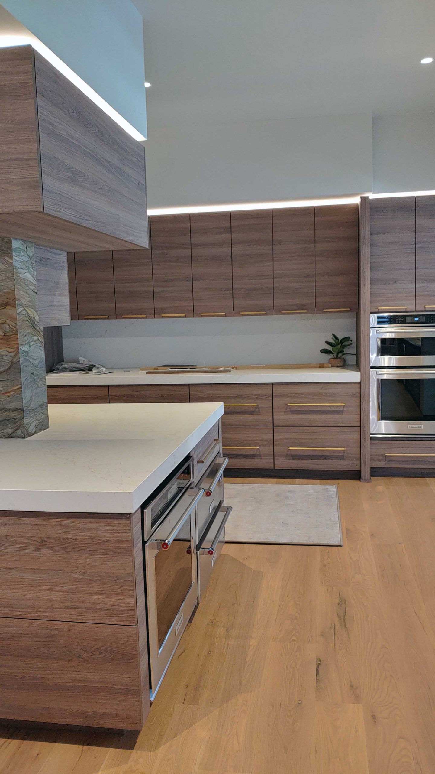 Modern kitchen with clean lines
