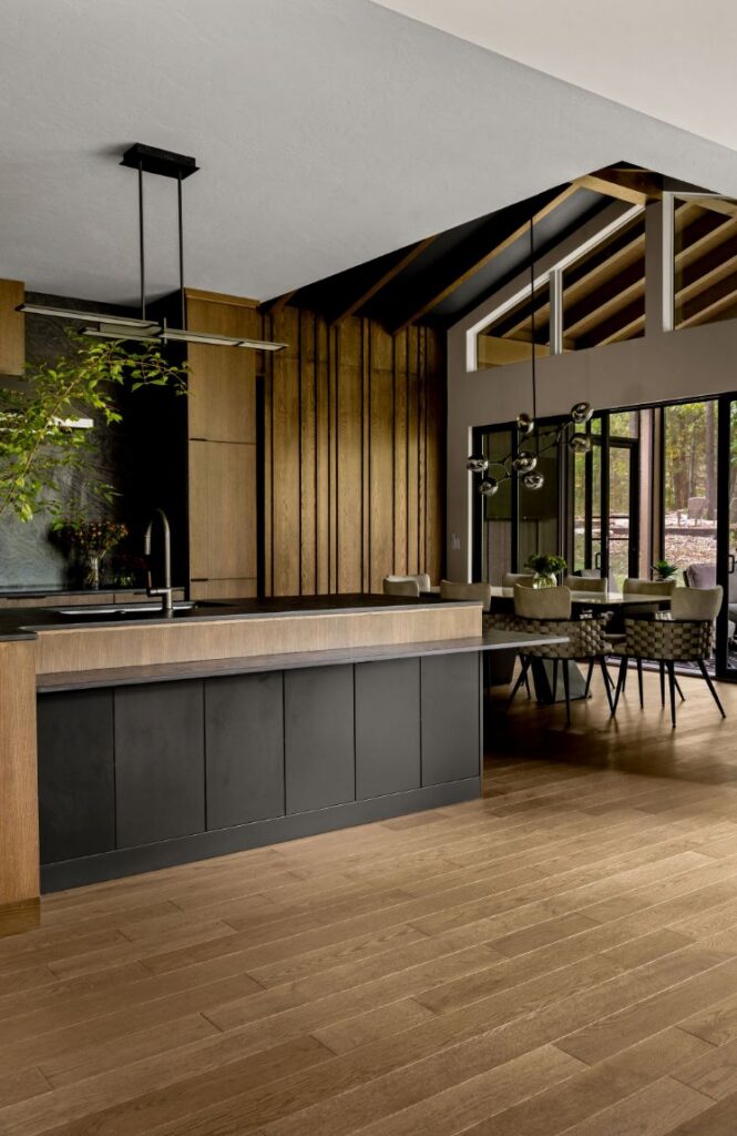 Natural beauty kitchen feature vertical
